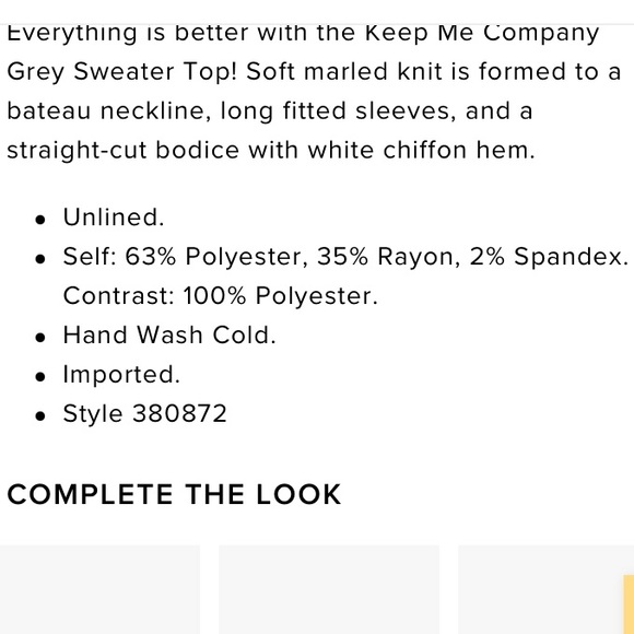 Lulus Layered Sweater - Picture 2 of 7